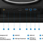 LCD Monitor|SAMSUNG|27 "|5120 x 2880 pixels|5K Ultra HD|Native aspect ratio 16:9|LCD|Flat|LS27HG806EFXEN