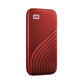 External SSD|WESTERN DIGITAL|My Passport|2TB|USB-C|USB 3.2|Write speed 1000 MBytes/sec|Read speed 1050 MBytes/sec|WDBAGF0020BRD-WESN