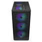 Case|ENDORFY|Arx 500 ARGB|MidiTower|Case product features Transparent panel|Not included|ATX|MicroATX|MiniITX|Colour Black|EY2A011