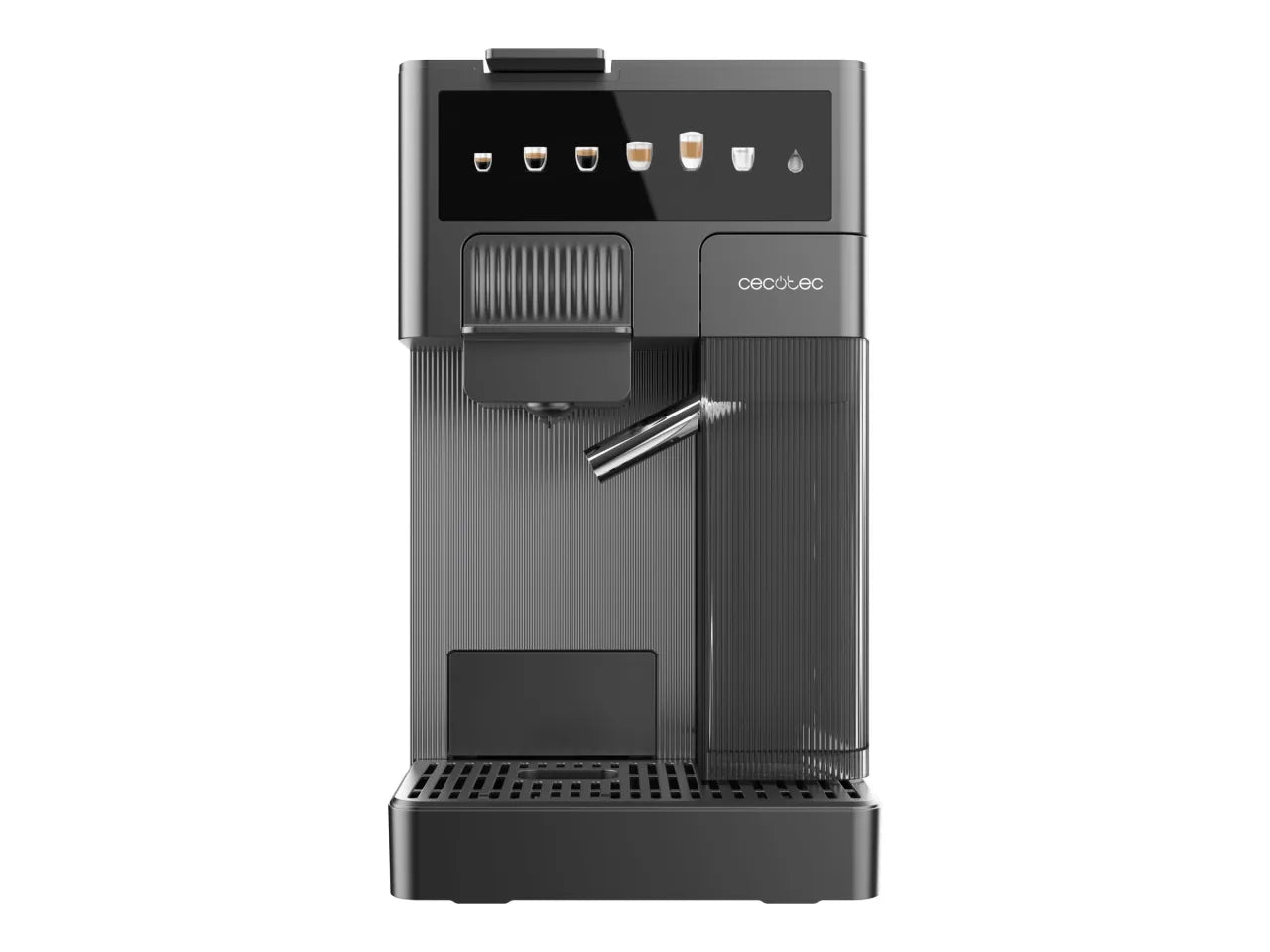 Cecotec Coffee machine | FreeStyle Latte T | Pump pressure 20 bar | Built-in milk frother | Automatic | Grey | 1350 W