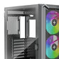 Case|XILENCE|ATX/micro ATX/Mini-ITX|Black|Midi Tower|PC|XG161
