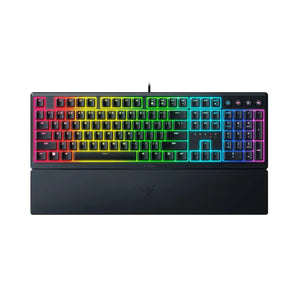 Razer Ornata V3 Wired Gaming keyboard, USB, RGB LED, US, Mecha-membrane switch, Black