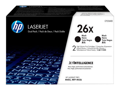 HP 26X Toner Black HY 2-pack