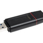 Kingston | USB Flash Drive | DataTraveler Exodia | 256 GB | USB 3.2 Gen 1 | Black