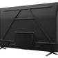 TV Set|TCL|43"|4K/Smart|3840x2160|Wireless LAN|Bluetooth|Google TV|Black|43P637