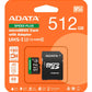 MEMORY MICRO SDXC 512GB UHS-I/UD512GUI3V30A2SP-RA1 ADATA