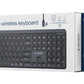 KEYBOARD WRL SLIM 2.4G+BT US/KB-WPS-03 GEMBIRD