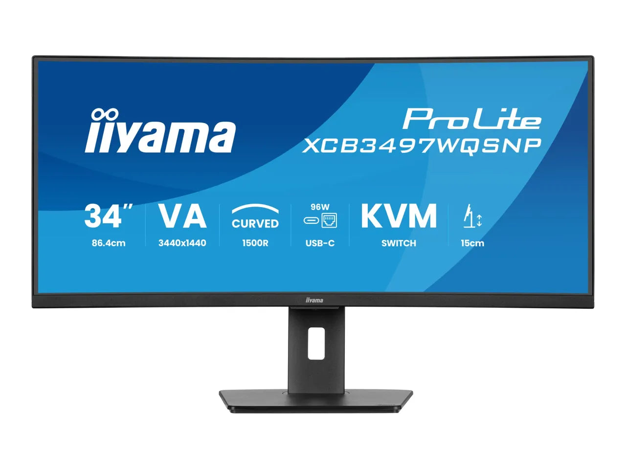 IIYAMA 34inch UW Curved VA-panel 3