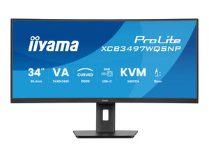 IIYAMA 34inch UW Curved VA-panel 3