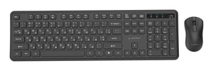 KEYBOARD +MOUSE WRL CYRILLIC/BK KBS-WPS-01-CYRL GEMBIRD