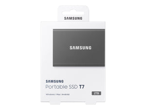 SAMSUNG Portable SSD T7 2TB grey