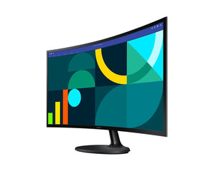 LCD Monitor|SAMSUNG|27"|Business/Curved|Panel VA|1920x1080|16:9|100Hz|4 ms|Tilt|Colour Black|LS27D360GAUXEN