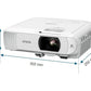 Epson | EH-TW840 | Full HD (1920x1080) | 4000 ANSI lumens | White
