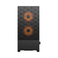 Fractal Design | Pop Air RGB | Side window | Orange Core TG Clear Tint | ATX, mATX, Mini ITX | ATX