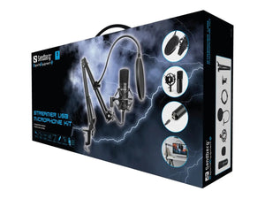 SANDBERG Streamer USB Microphone Kit