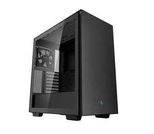 Case|DEEPCOOL|CH510|MiniTower|Case product features Transparent panel|Not included|Colour Black|R-CH510-BKNNE1-G-1