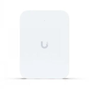UBIQUITI U7 IN-WALL WALL-MOUNTED WIFI? 7 AP WITH 4 SPATIAL STREAMS AND AN INTEGRATED 2.5 GBE POE SWITCH DESIGNED FOR HOSPITALITY ENVIRONMENTS