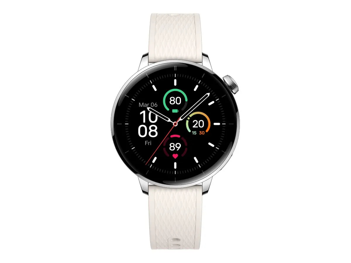 OnePlus | Watch 3 (43mm) | Smart watch | GPS (satellite) | AMOLED | 1.32" | Silver Steel