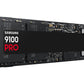 SSD|SAMSUNG|9100 PRO|2TB|M.2|PCIe Gen5|NVMe|TLC|Write speed 13400 MBytes/sec|Read speed 14700 MBytes/sec|2.38mm|TBW 1200 TB|MZ-VAP2T0BW