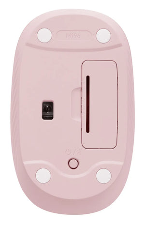 Logitech M196 Wireless Mouse, Bluetooth, 1000 DPI, Rose