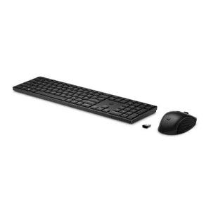 HP 655 Wireless Mouse Keyboard Combo, spill resistant - Black - US ENG