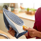 Philips Steam Iron | DST7020/20 | Steam Iron | 2800 W | Water tank capacity 300 ml | Continuous steam 50 g/min | Steam boost performance 250 g/min | Blue