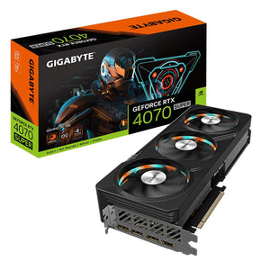 Graphics Card|GIGABYTE|NVIDIA GeForce RTX 4070 SUPER|12 GB|GDDR6X|192 bit|PCIE 4.0 16x|GPU 2565 MHz|1xHDMI|3xDisplayPort|GV-N407SGAMINGOC-12GD