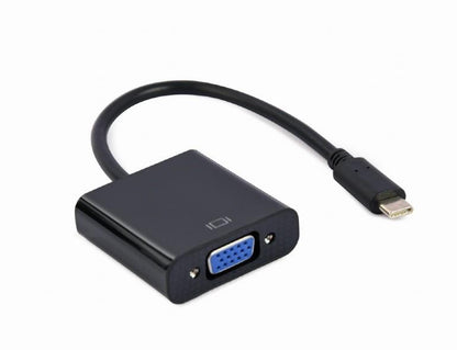 I/O ADAPTER USB-C TO VGA/A-CM-VGAF-01 GEMBIRD