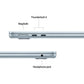 Apple MacBook | Air | Sky Blue | 13 " | 2560 x 1664 pixels | Apple M4 | 16 GB | Solid-state drive capacity 512 GB | Apple M4 chip 10-core CPU/10-core GPU | macOS | 802.11ax | Bluetooth version 5.0 | Keyboard language English | Keyboard backlit