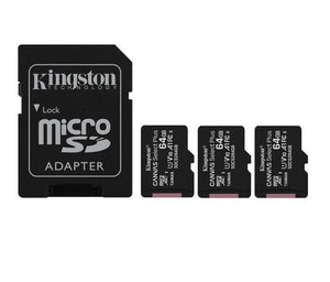MEMORY MICRO SDXC 64GB UHS-I/3PACK SDCG4/64GB KINGSTON