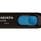 ADATA | UV128 | 64 GB | USB 3.0 | Black/Blue