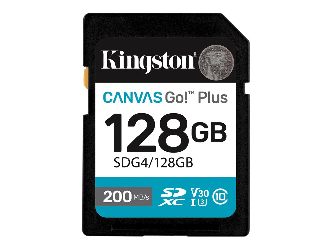 Kingston | Canvas Go! Plus | 128 GB | SD | Flash memory class Class 10, UHS-I, U3, V30