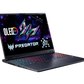 Acer | Predator Helios Neo 16S AI PHN16S-71-7556 | Abyssal Black | 16 " | OLED | WQXGA | 2560 x 1600 pixels | Intel Core Ultra 7 | 255HX | 16 GB | DDR5 | Solid-state drive capacity 1000 GB | NVIDIA GeForce RTX 5060 | GDDR7 | 8 GB | Windows 11 Home |...