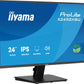 24” IPS Full HD panel with 4-side slim bezel 