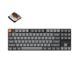 Keychron K1 Max RGB - US Layout - Hot-Swappable Low Profile Gateron Brown Wireless Keyboard