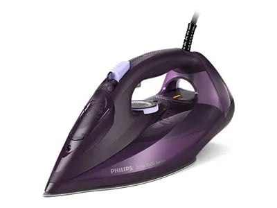 Philips | DST7051/30 7000 Series | Steam Iron | 2800 W | Water tank capacity 300 ml | Continuous steam 50 g/min | Dark purple | Steam boost performance 250 g/min