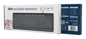 KEYBOARD MULTIMEDIA USB ENG/BLACK KB-UML-04 GEMBIRD