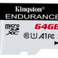 KINGSTON 64GB microSDXC Endurance C10