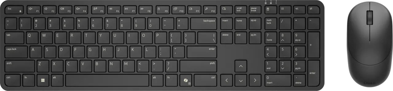 Dell Pro 5 Keyboard and Mouse - KM526 - Estonian (QWERTY) - Black