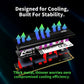 SSD|AGI|750xTBW rating|MTBF 2000000 h|Read speed 7400 MB/s|Write speed 5200 MB/s|NVMe Yes|PCI Express 4.0|M.2|1000 GB|AGI1T0G44AI828-CB