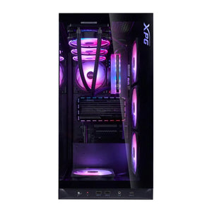 Case|ADATA|INVADER X BTF|MidiTower|Case product features Transparent panel|ATX|MicroATX|MiniITX|Colour Black|INVADERXBTFMT-BKCWW