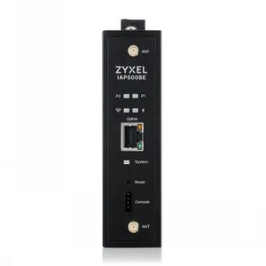ZYXEL IAP500BE, BE5000, DUAL RADIO 2X2 MU-MIMO, POE+ (802.3AT), INDUSTRIAL AP, DIN RAIL MOUNTED STANDALONE/NEBULA CLOUD MANAGED, DC POWER (2Y WARRANTY)