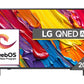 TV Set|LG|50"|4K/Smart|3840x2160|Wireless LAN|Bluetooth|webOS|Black|50QNED82A3B