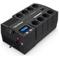 CyberPower | Backup UPS Systems | BR1000ELCD | 1000 VA | 600 W