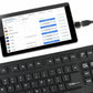 KEYBOARD FLEXIBLE USB ENG/BLACK KB-109F-B GEMBIRD