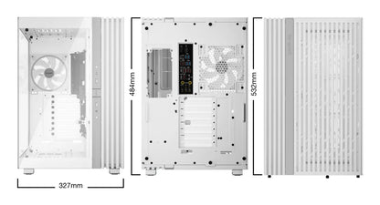 Case|BE QUIET|LIGHT BASE 900 FX|Tower|Case product features Transparent panel|ATX|EATX|MicroATX|MiniITX|XL-ATX|Colour White|BGW72