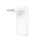 Fixed Slim 2xUSB-C Travel Charger, GaN, PD support