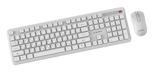 KEYBOARD +MOUSE WRL CYRILLIC/WH KBS-WPS-01-W-CYRL GEMBIRD