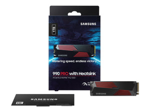 SAMSUNG SSD 990 PRO Heatsink 1TB M2 NVMe