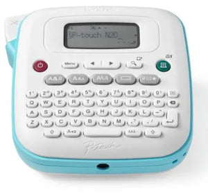 BROTHER PT-N20 LABEL THERMO PRINTER DESKTOP (WHITE-BLUE), 12MM/SEC